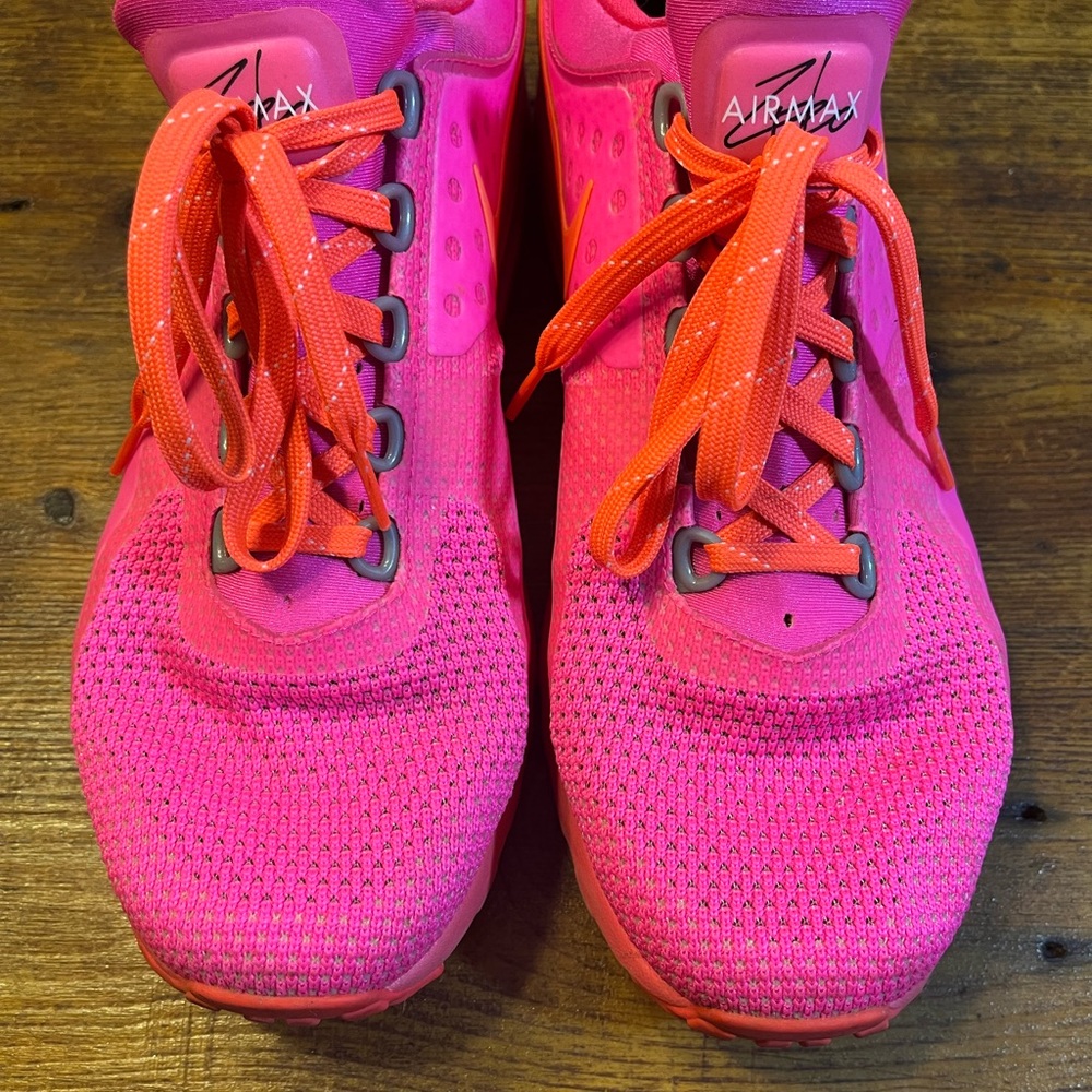 Pink and Orange Nike Airmax Zero 853860-901